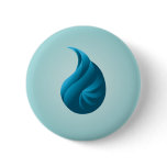 BLUE ABSTRACT STONE SNAIL buttons