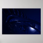 Blue Abstracts 10 Print