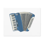 blue accordian postcards
