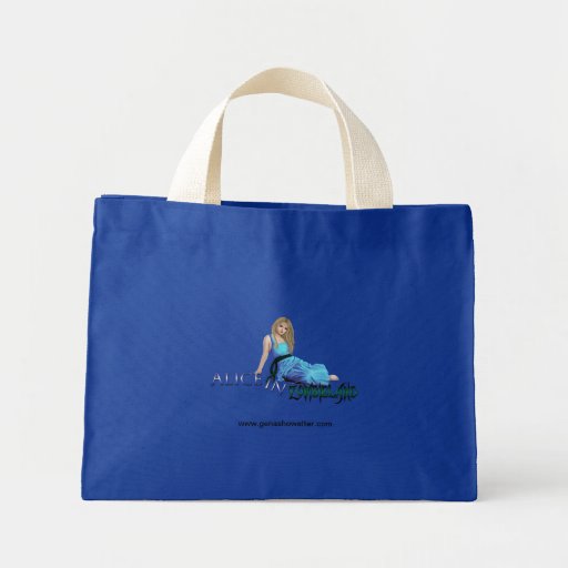 Blue Alice tote Bag