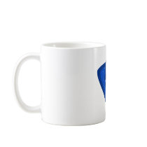 Blue Alien Logo Coffee Mug