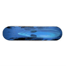 blue alien skate decks