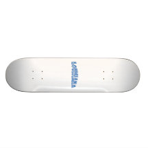Blue American Flag Louisiana Skate Deck