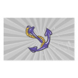 blue anchor and rope sailor boating design sticker