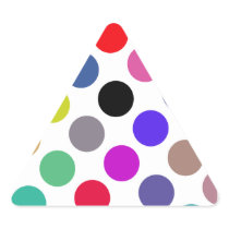 Blue And Brown Colourful Dots