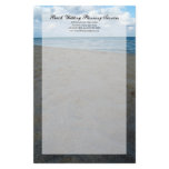 Blue and Brown Sands ~ Beach Wedding Stationery Design