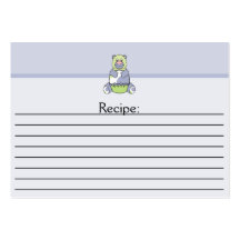 Blue And Green Polkadot Bear Business Card Templates