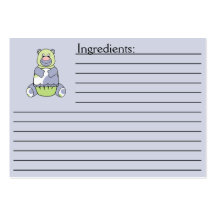 Blue And Green Polkadot Bear Business Cards