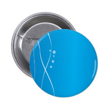 Blue and orange swirls pin