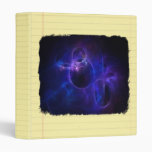 Blue and Purple Circles 1 Vinyl Binders