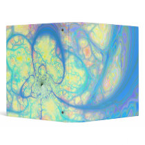 Blue Angel – Cosmic Azure & Lemon 3 Ring Binder