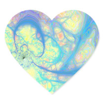 Blue Angel – Cosmic Azure & Lemon Sticker