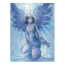 Blue Angel Post Card