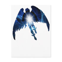 BLUE ANGEL POSTCARD