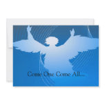 Blue Angel Set invitations