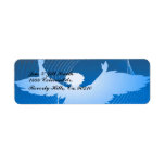 Blue Angel Set Custom Return Address Labels