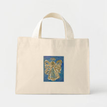 Blue Angel Tote Bag