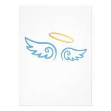 Blue Angel Wings with Halo Announcement