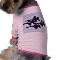 Blue Angels Airplanes Pet Tshirt
