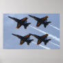 Blue Angels FA-18 Poster