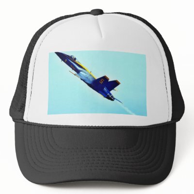 Blue Angles Fighters Jets Pilots Hats by lifesphere