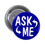 Blue Ask Me Button / Arrows