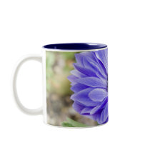 Blue Aster Flower Coffee Cup Mugs