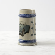 Blue Austin Healey Sprite Mugs