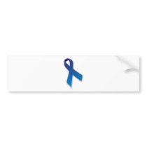 Blue Awareness and Remembrance Ribbon