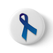 Blue Awareness and Remembrance Ribbon