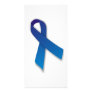 Blue Awareness and Remembrance Ribbon