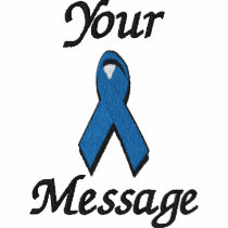 Blue awareness ribbon - Customize