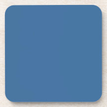 Blue Azure Cork Coaster