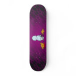 Blue Baby and Teddybear Skateboard