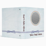 Blue Baby record book Binder