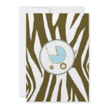 Blue Baby Shower Invitation