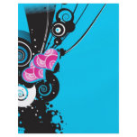 blue-background-with-shapes flyers