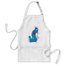 Blue bacteria aprons