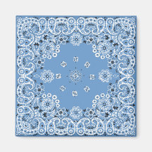 Blue Bandana Magnet