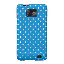 Blue Baseball Polka Dots Samsung Galaxy SII Case