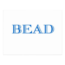 Blue Bead Post Cards