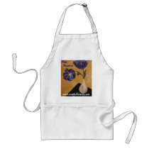 "Blue Beauties" Fine Art Products aprons
