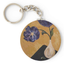 "Blue Beauties" Fine Art Products keychains