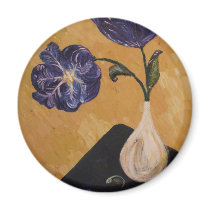 "Blue Beauties" Fine Art Products magnets