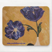 "Blue Beauties" Fine Art Products mousepads