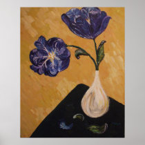 "Blue Beauties" print