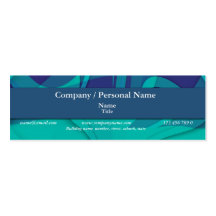 Blue Beauty business cards - customizable