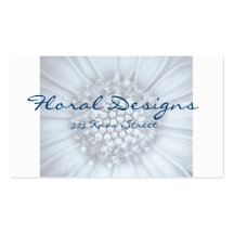 Blue Bell Tunicate Centred with blue filter Business Card Templates