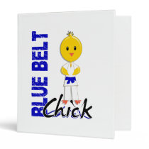 Blue Belt Chick binders