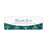 Blue Berry Cluster Return Address Labels